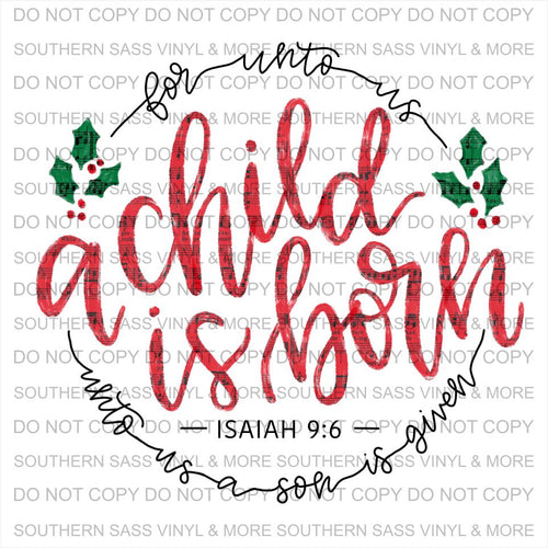 A Child Is Born