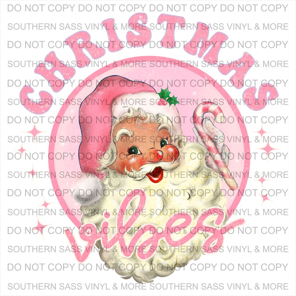 Christmas Vibes - Pink