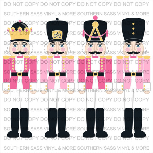 Pink Nutcrackers