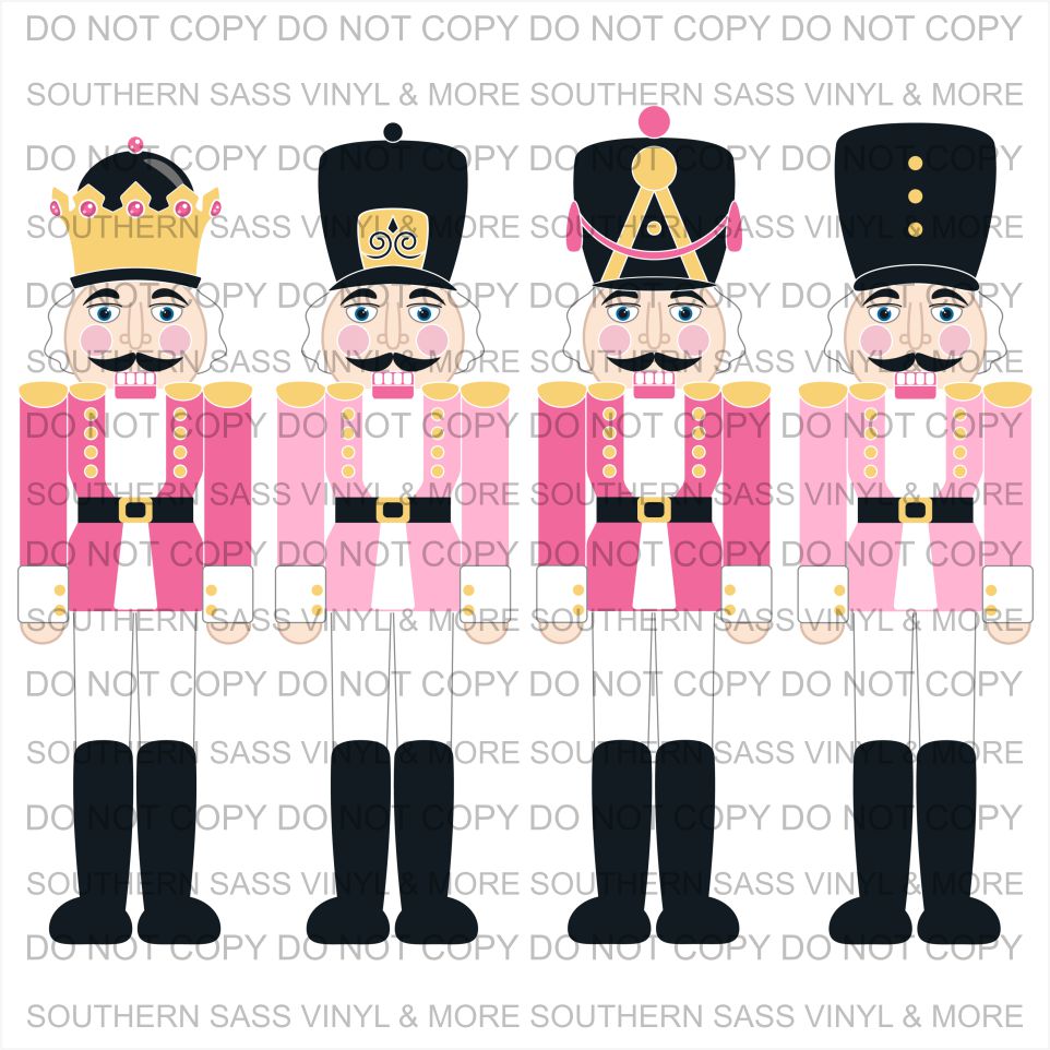 Pink Nutcrackers