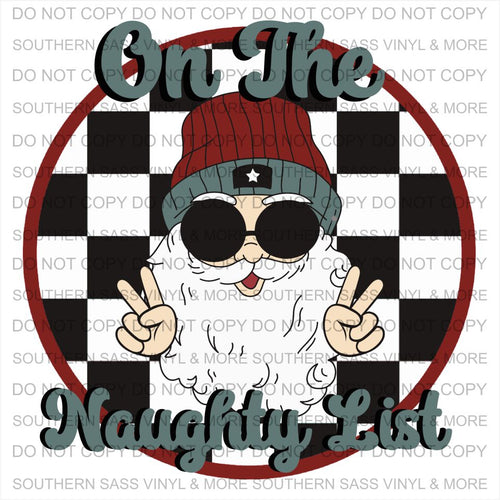 On The Naughty List