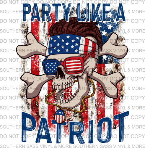 Party Like A Patriot