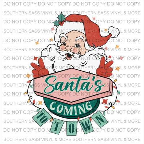 Santa's Coming to Town