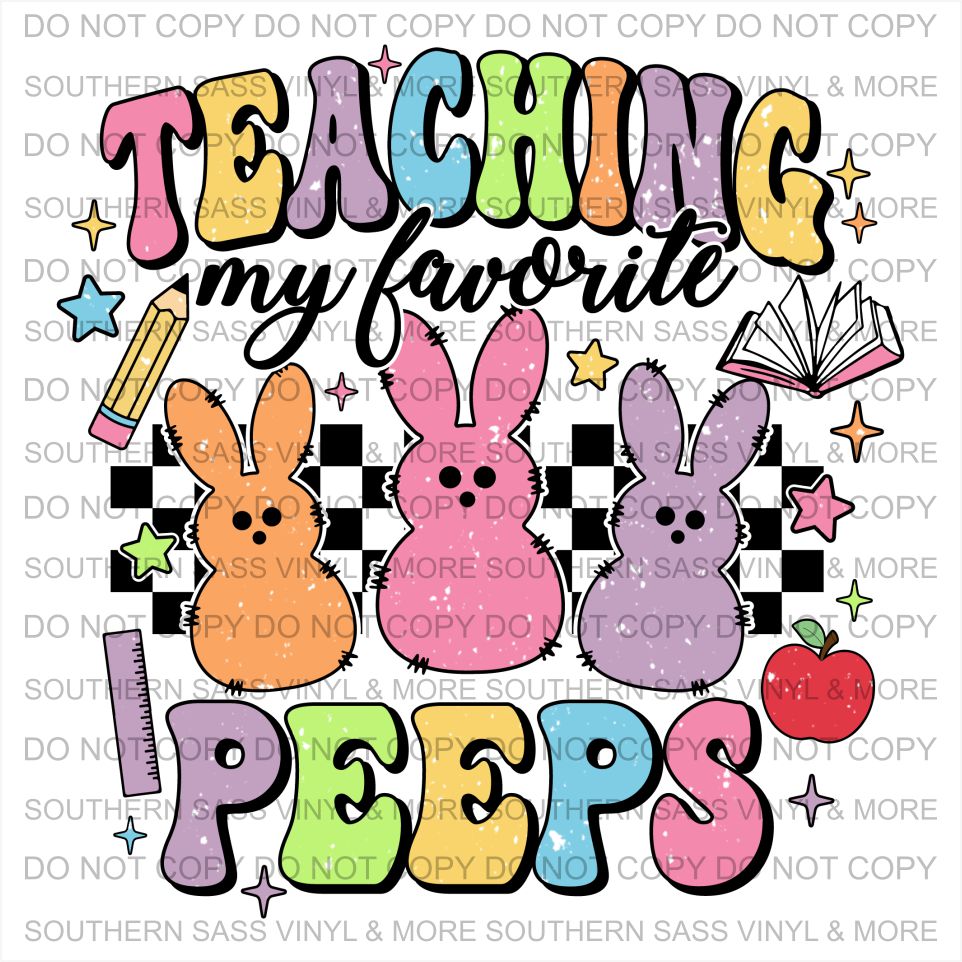Teaching my Favorite Peeps