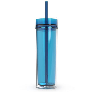 16 oz Acrylic Skinny Tumbler