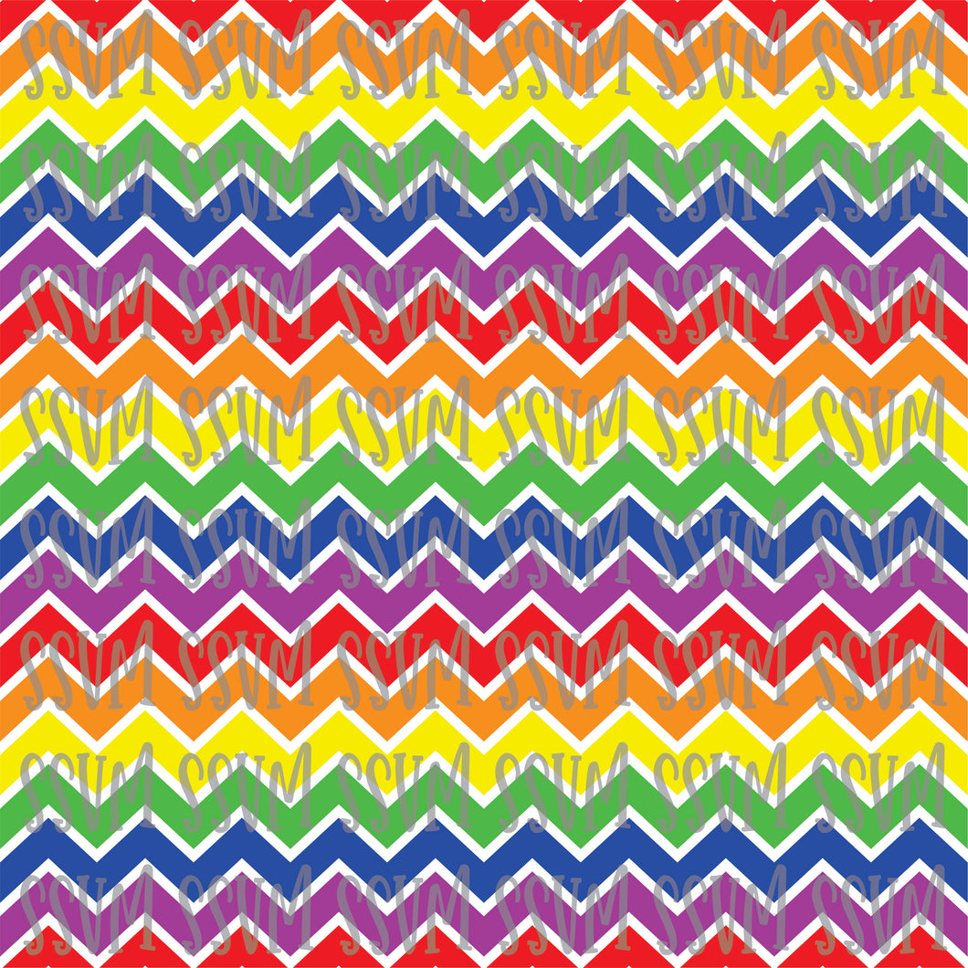 Chevron - Rainbow