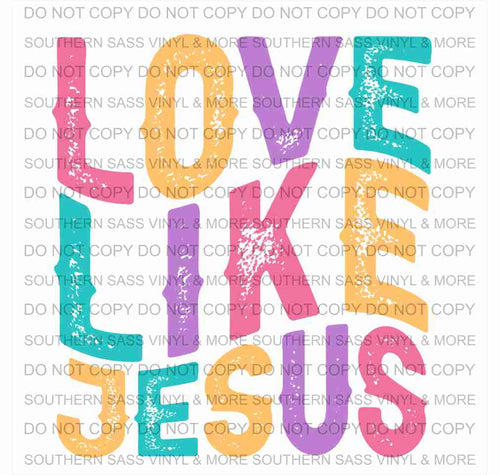Love Like Jesus