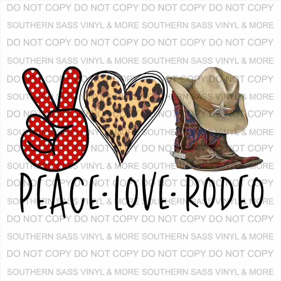 Peace Love Rodeo
