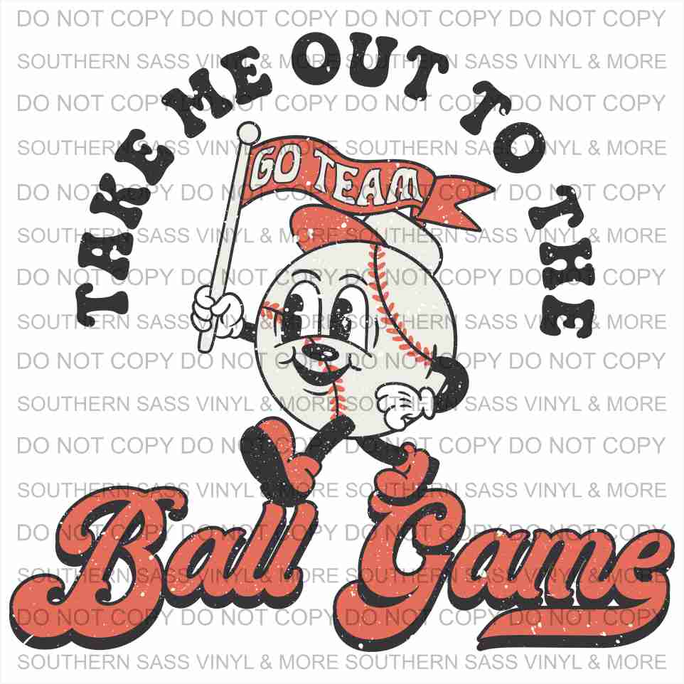 Take My Out To The Ballpark (Retro)